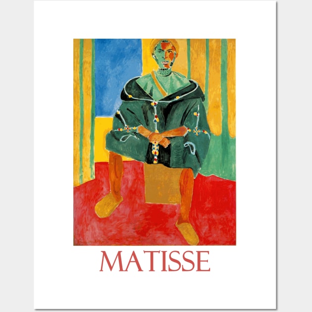 The Seated Riffian by Henri Matisse Wall Art by Naves